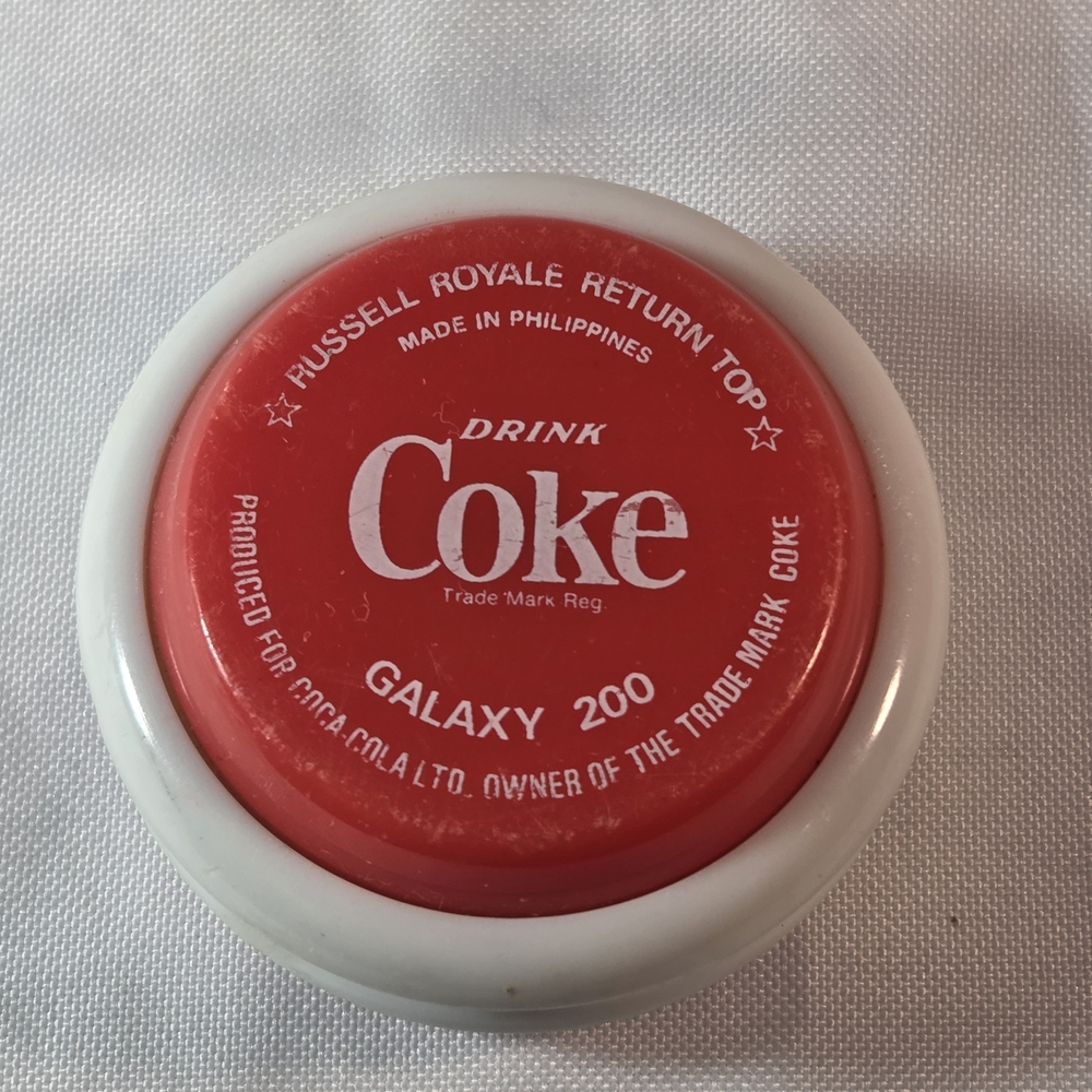 Coca Cola Galaxy 200 Yo-Yo Russell Vintage Made in Philippines Original